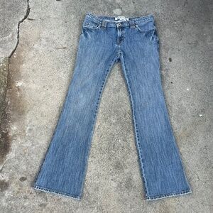 Vintage y2k low rise boot cut jeans vtg size 8 26 28 30 Gap flare flares 90s s m